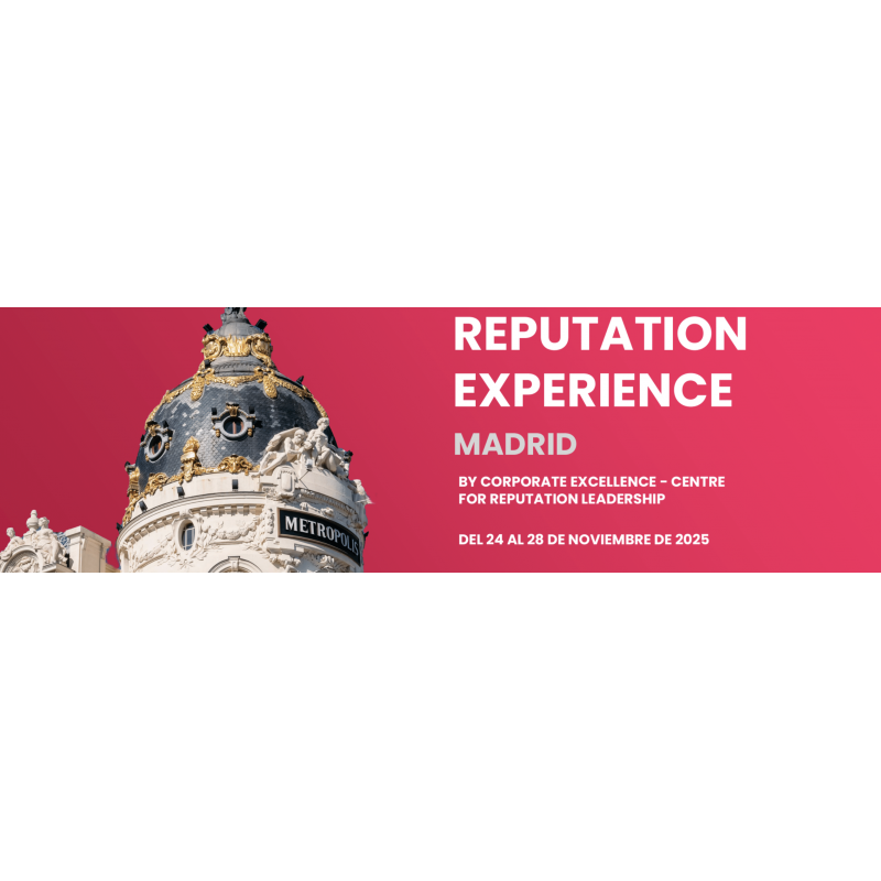 Reputation Experience Madrid 2025 - ¡Compra tu entrada!